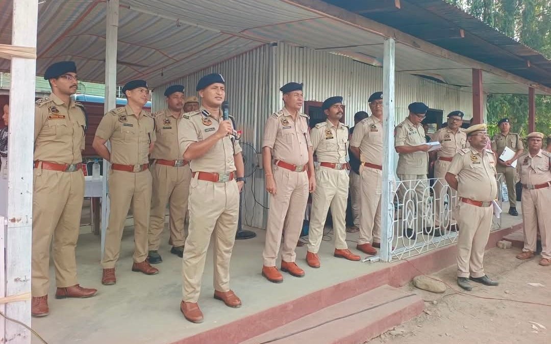 মুখ্যমন্ত্রীর সফর ঘিরে কাছাড়ে পুলিশের বিশেষ প্রস্তুতি