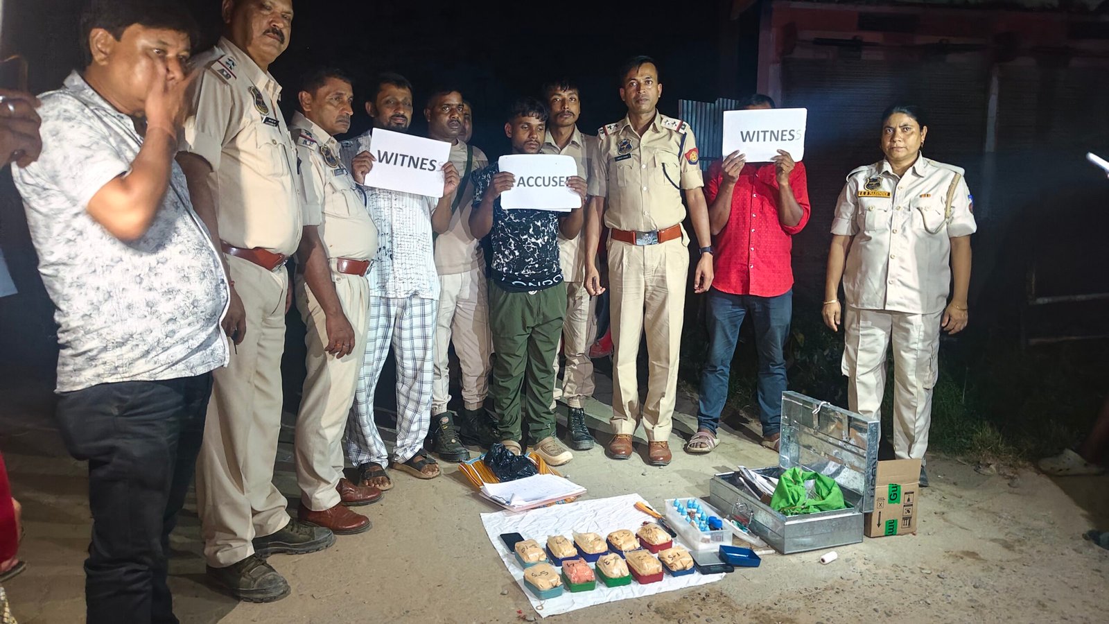 সোনাইয়ে পুলিশের মাদকবিরোধী অভিযান, বিপুল পরিমাণ হেরোইনসহ জামালপুরের পাচারকারী গ্রেফতার ১