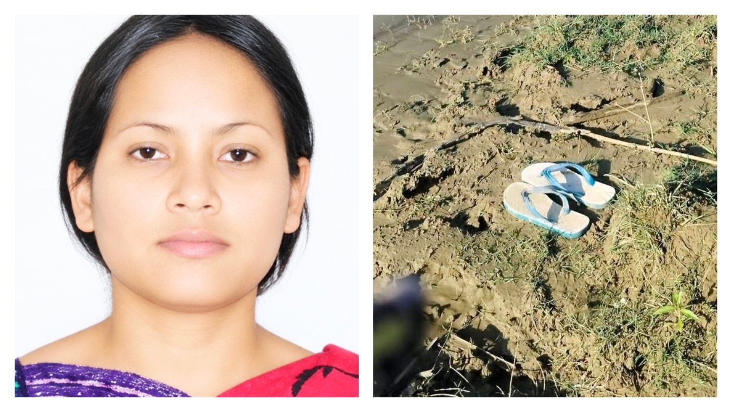 নদীর পারে জোড়া চটি, সোনাই নদীতে হওয়ার নিখোঁজ আশঙ্কা। পূর্ব ধলাইয়ের চেকারচামে শোক ও চাঞ্চল্য, নিখোঁজ মহিলার সন্ধানে SDRF-এর তল্লাশি।